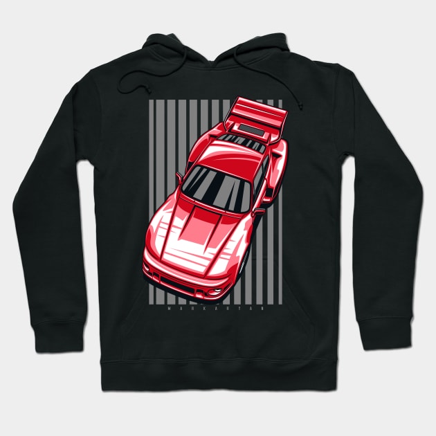 935 Racing car Hoodie by Markaryan